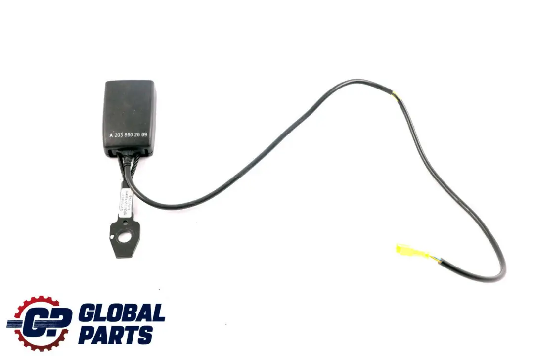  Safety Belt Buckle Mercedes CLC CLK Class CL203 C209 Front Left Right Seat - SKU A2038602669 - Part number A2038602669