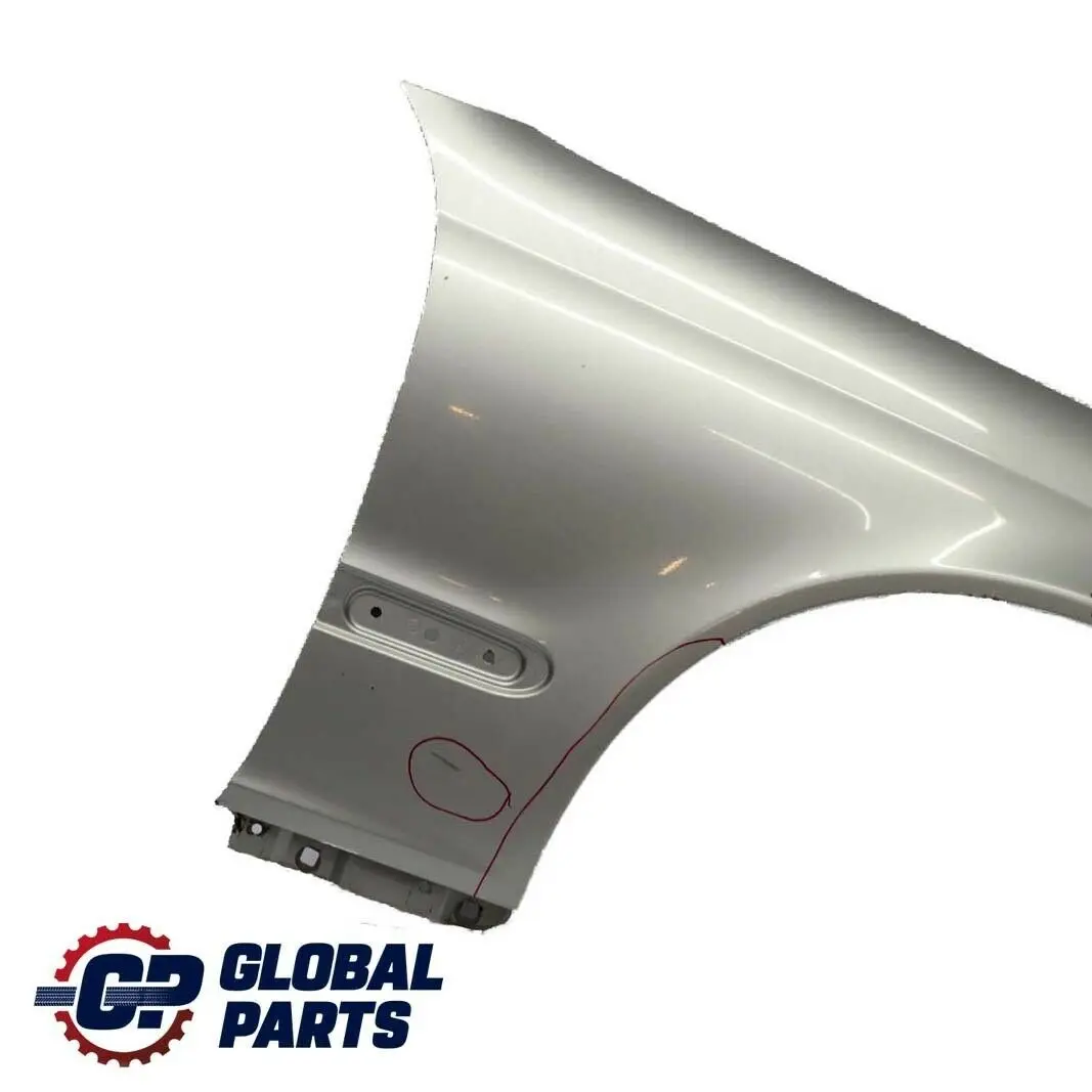  Mercedes-Benz C W203 Front Right O/S Side Panel Wing Fender Brilliant Silver - SKU A2038800218-BS - Part number A2038800218