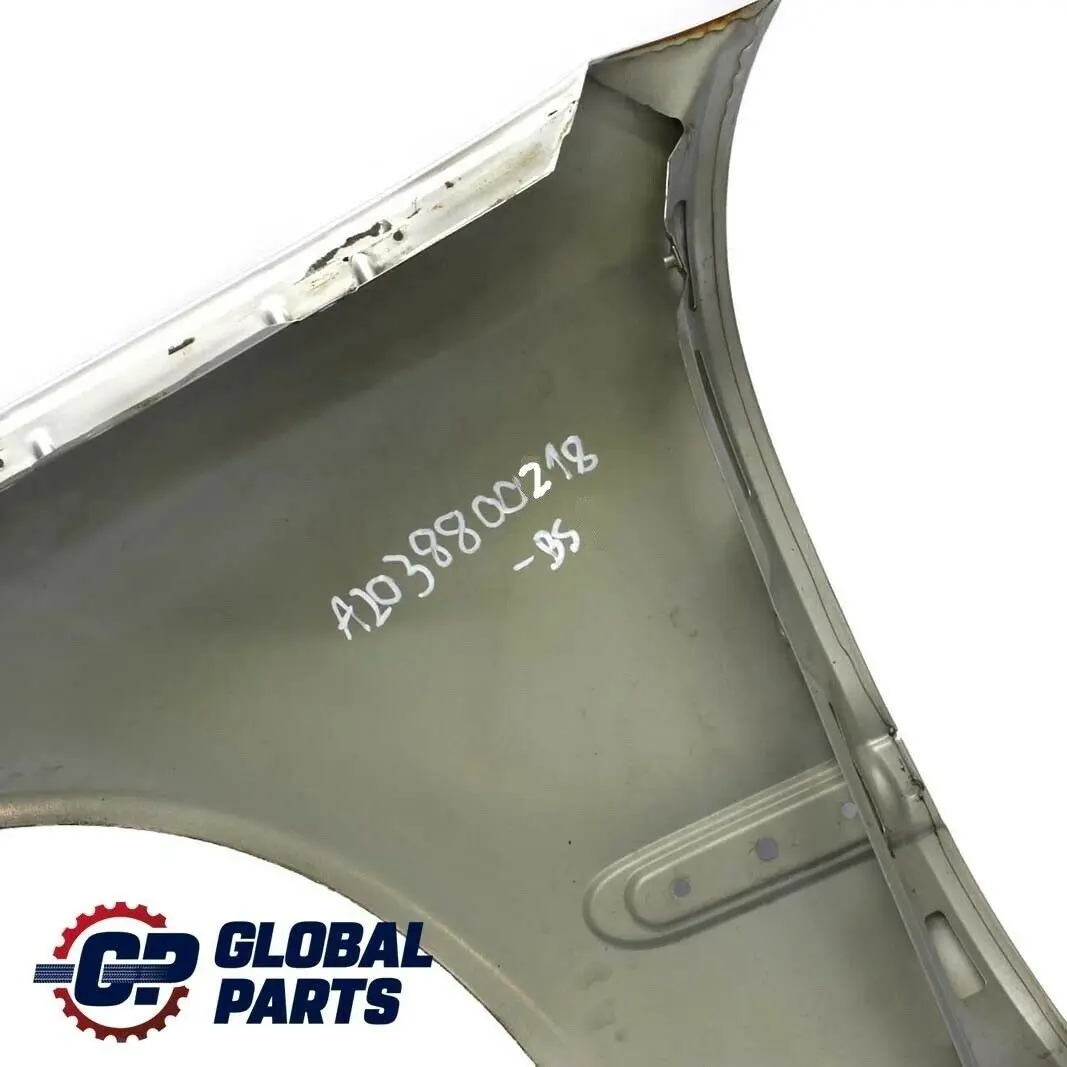 Mercedes-Benz C W203 Front Right O/S Side Panel Wing Fender Brilliant Silver to with Part number A2038800218 Mercedes-Benz C W203 Front Right O/S Side Panel Wing Fender Brilliant Silver - SKU A2038800218-BS - Part number A2038800218