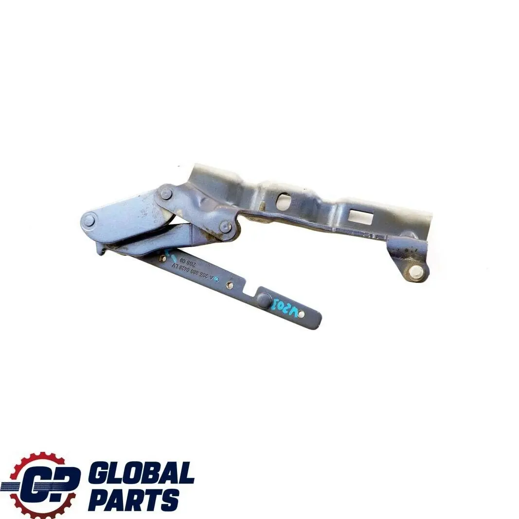 Mercedes Classe C W203 Charniere de Capot Droite Bleu Jaspis - 345 - SKU A2038800428-JAS - Numéro de pièce A2038800428
