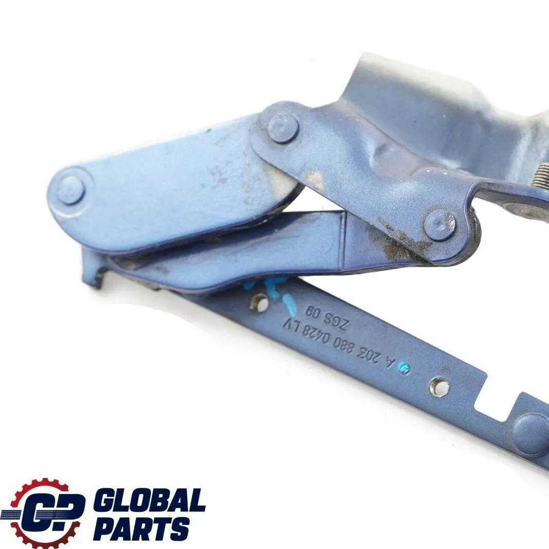 Mercedes Classe C W203 Charniere de Capot Droite Bleu Jaspis - 345 - SKU A2038800428-JAS - Numéro de pièce A2038800428