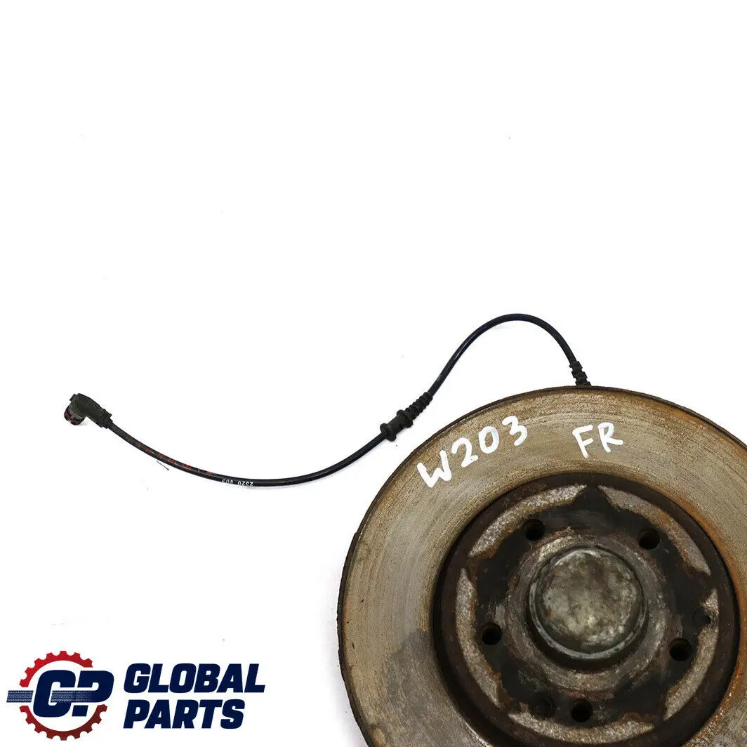 Mercedes-Benz Clase C W203 Delantero Derecho Suspension Eje Portarruedas Cubo para con número de pieza A2043320201 Mercedes-Benz Clase C W203 Delantero Derecho Suspension Eje Portarruedas Cubo - SKU A2043320201 - Número de pieza A2043320201