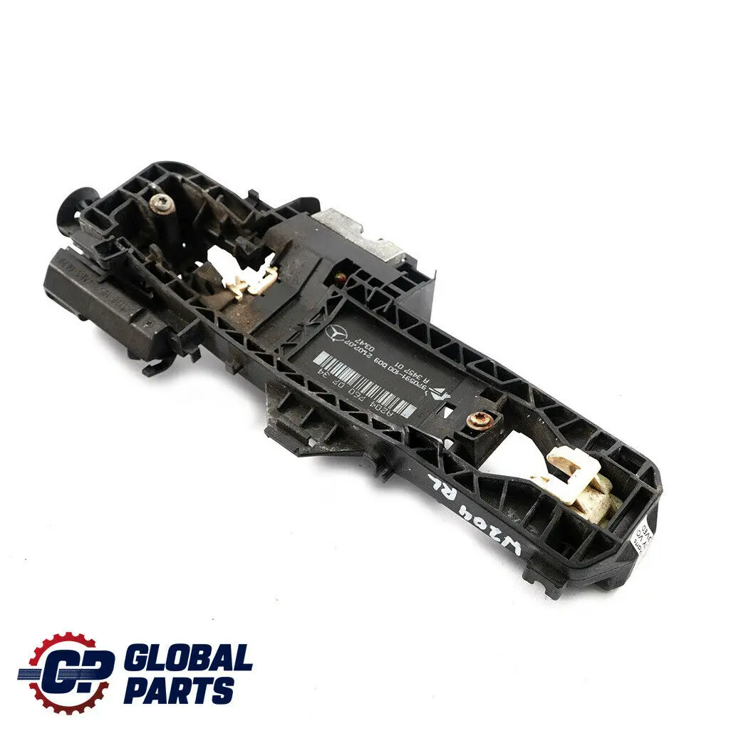 Mercedes W176 W204 Rear Door Handle Carrier Base Left N/S - SKU A2047602534 - Part number A2047600734