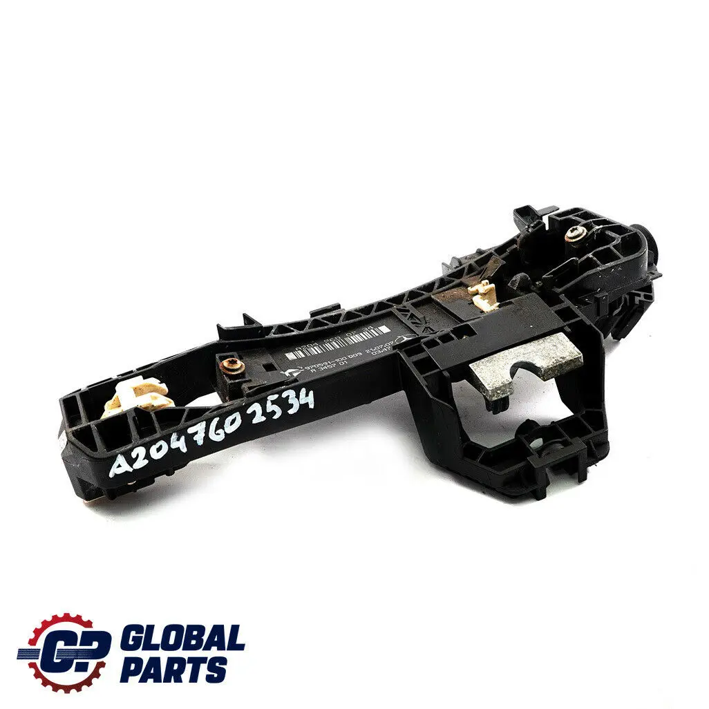 Door Handle Carrier Base Left N/S to Mercedes W176 W204 Rear with Part number A2047600734 Mercedes W176 W204 Rear Door Handle Carrier Base Left N/S - SKU A2047602534 - Part number A2047600734