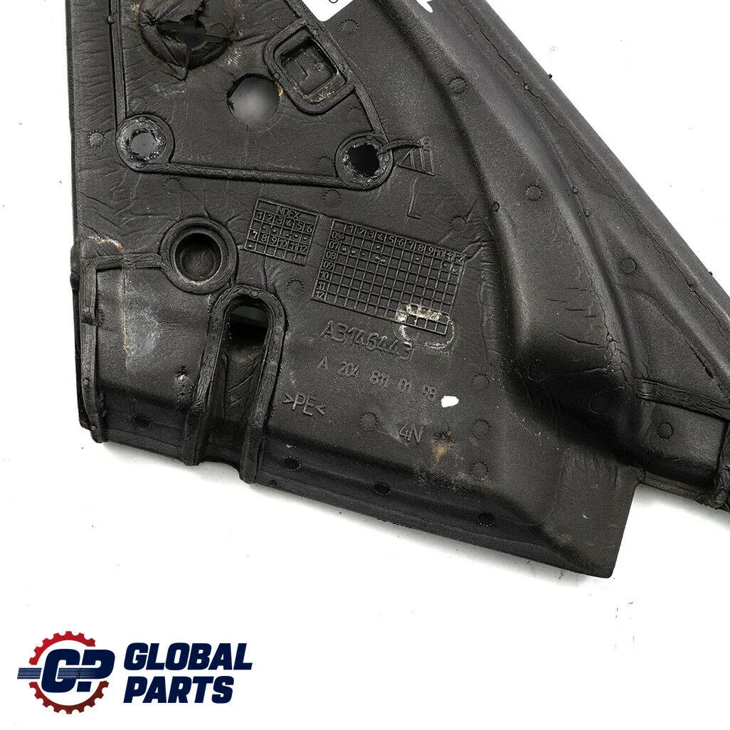 Mercedes-Benz W204 a L'Avant Gauche Fussraum Amortissement pour à propos du numéro de pièce A2048110198 Mercedes-Benz W204 a L'Avant Gauche Fussraum Amortissement - SKU A2048110198 - Numéro de pièce A2048110198