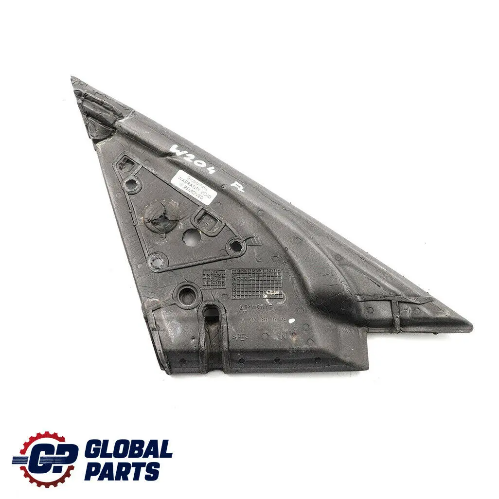 Mercedes-Benz C-Class W204 Front Left N/S Wing Mirror Triangle Foam to with Part number A2048110198 Mercedes-Benz C-Class W204 Front Left N/S Wing Mirror Triangle Foam - SKU A2048110198 - Part number A2048110198