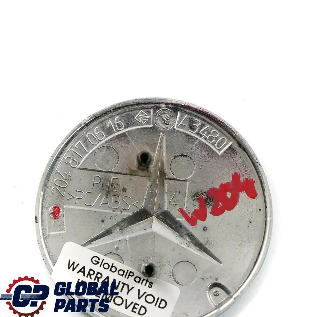 Distintivo Anteriore Cappuccio Logo Emblema per Mercedes W204 con numero di parte A2048170616 Mercedes W204 Distintivo Anteriore Cappuccio Logo Emblema - SKU A2048170616 - Numero di parte A2048170616