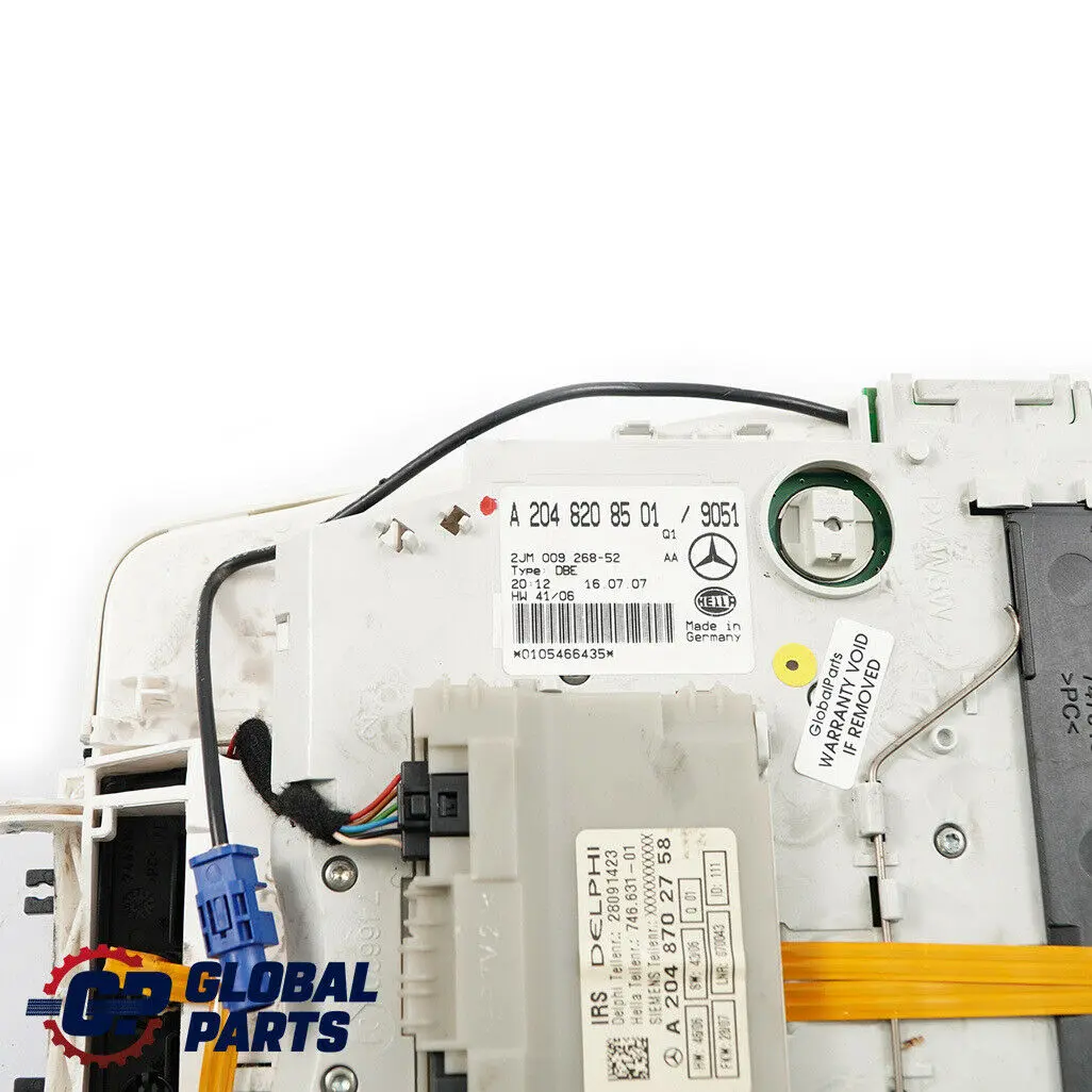 Innenleuchte Dachleuchte Vorne schwarz für Mercedes W204 mit Teilenummer A2048208501 Mercedes W204 Innenleuchte Dachleuchte Vorne schwarz - SKU A2048208501 - Teilenummer A2048208501