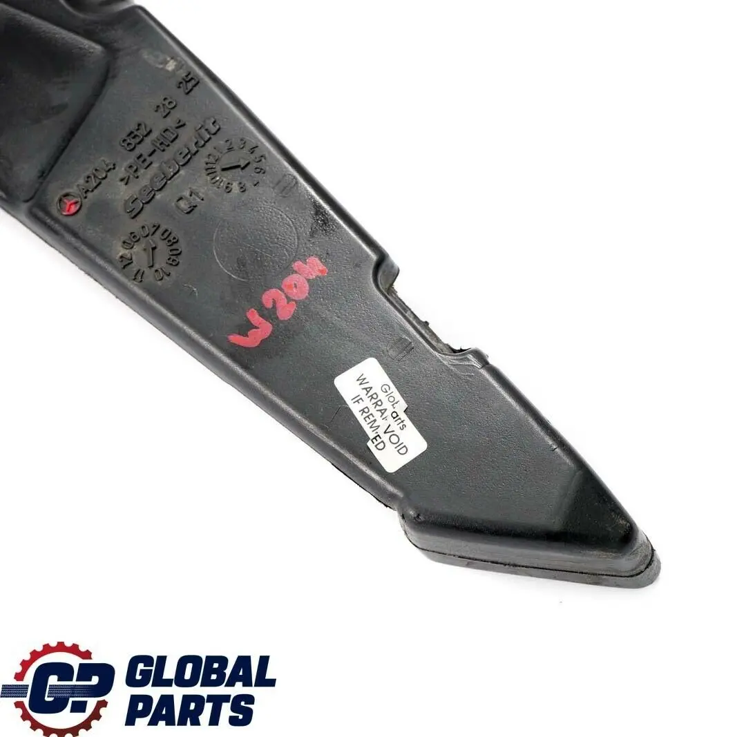 W207 trasera derecha canalón de lluvia tubo de agua para Mercedes W204 con número de pieza A2048322825 Mercedes W204 W207 trasera derecha canalón de lluvia tubo de agua - SKU A2048322825 - Número de pieza A2048322825