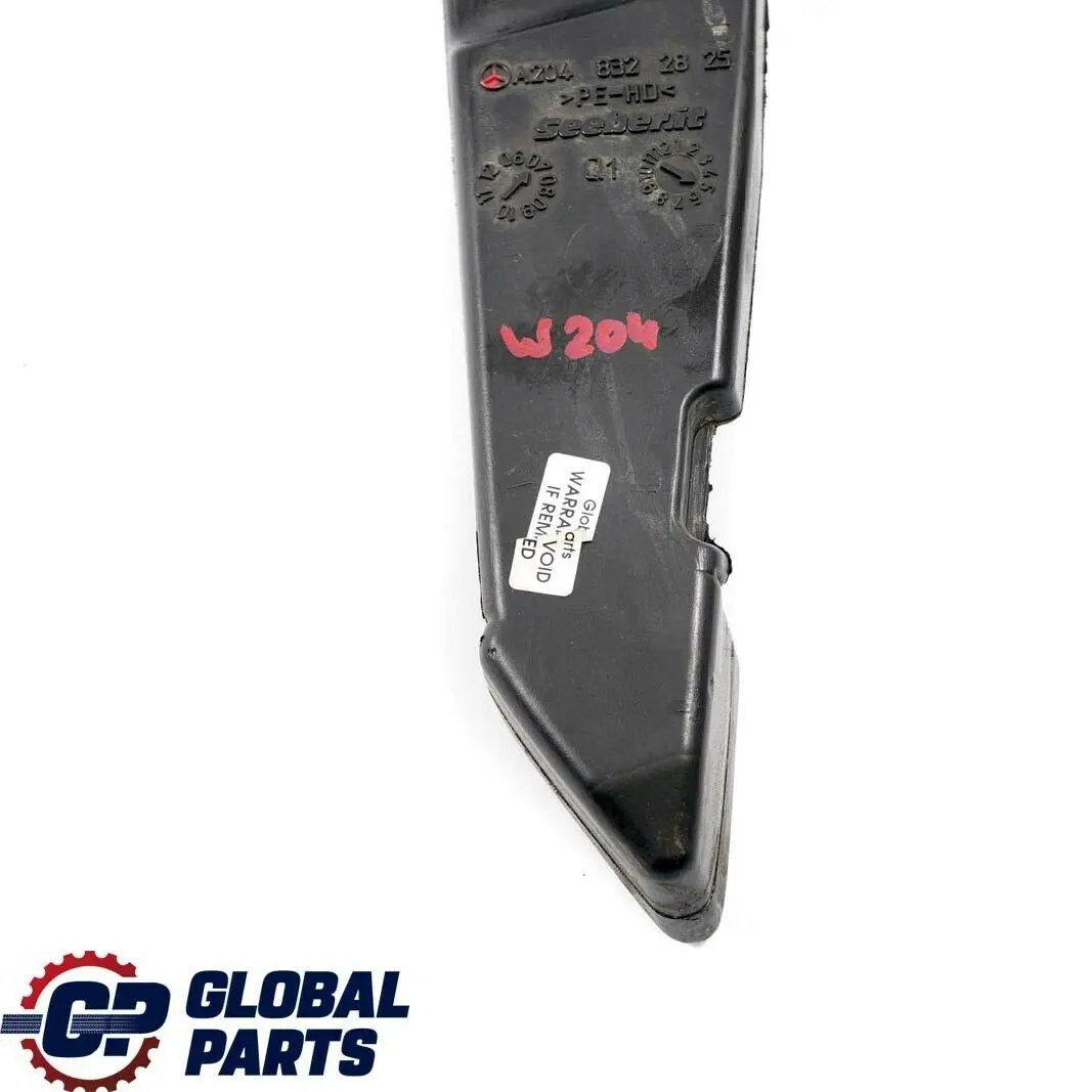 Mercedes W204 W207 Tubo flessibile acqua grondaia posteriore destra - SKU A2048322825 - Numero di parte A2048322825