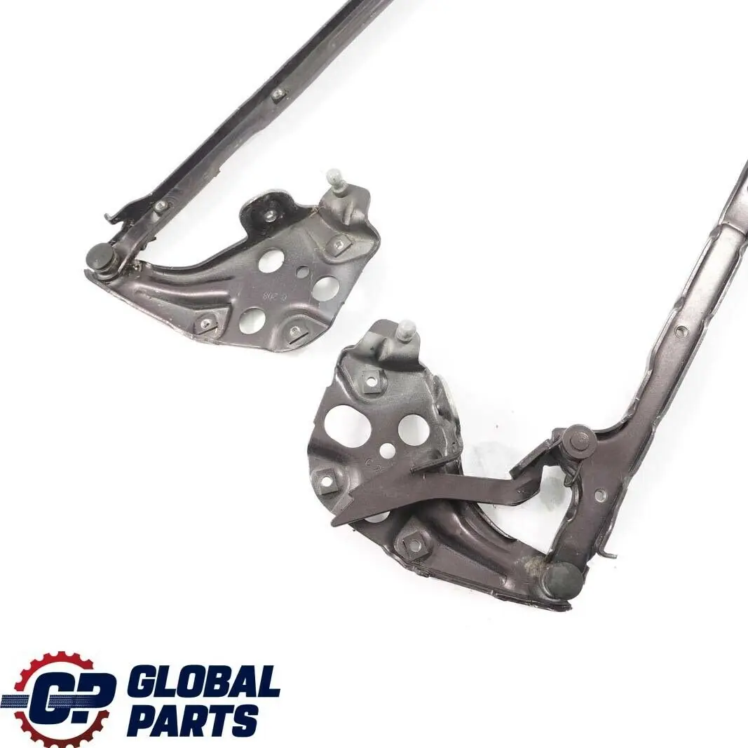  Mercedes-Benz CLK W208 Hood Bonnet Left Right N/O/S Set Hinge Almandine Black - SKU A2088800128-ALB - Part number A2088800128