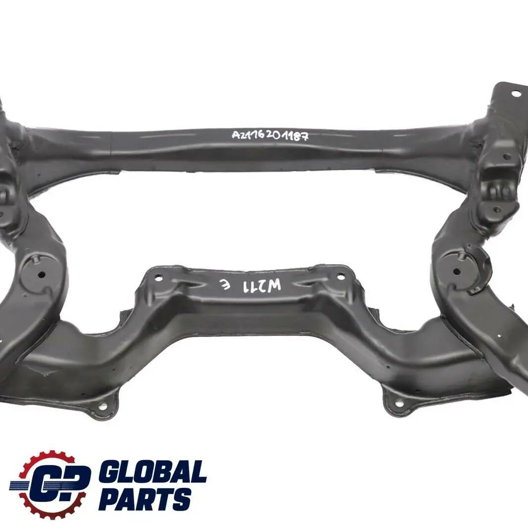 Eje delantero Subchasis Portador Motor Cuna para Mercedes W211 S211 con número de pieza 6201187 Mercedes W211 S211 Eje delantero Subchasis Portador Motor Cuna - SKU A2116201187 - Número de pieza 6201187