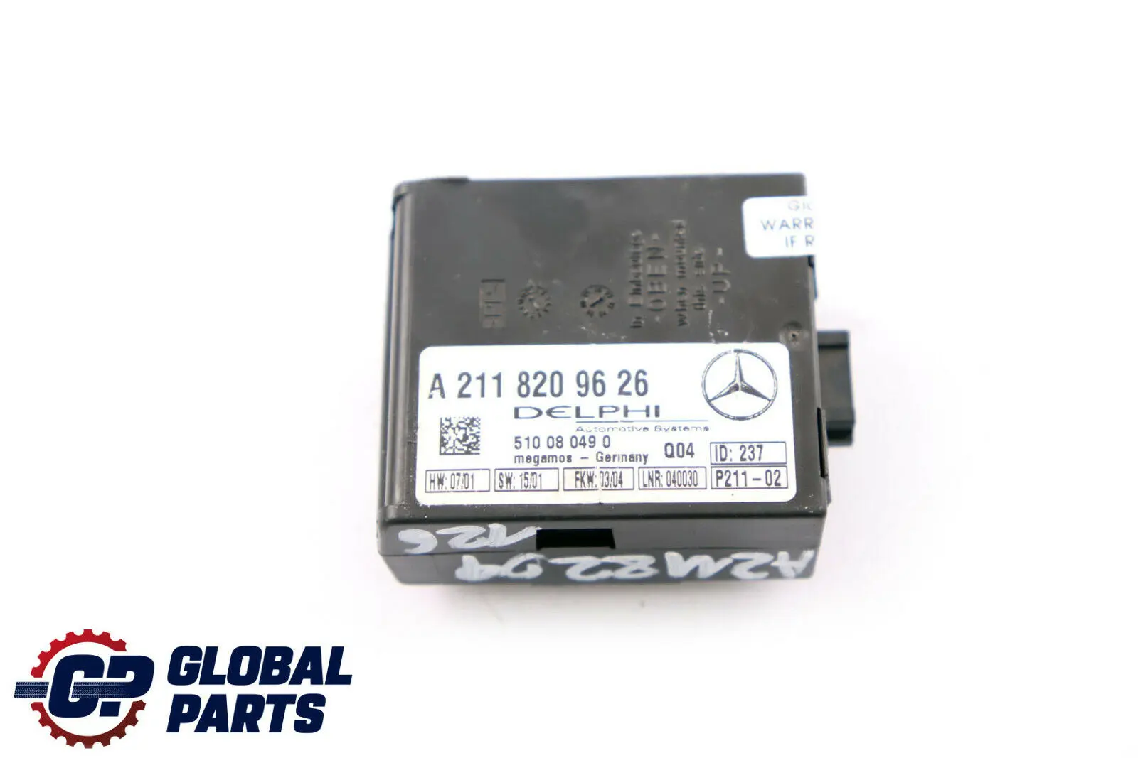 Mercedes-Benz C E Classe W203 W211 Allarme Anti Rimorchiatura Centralina ECU