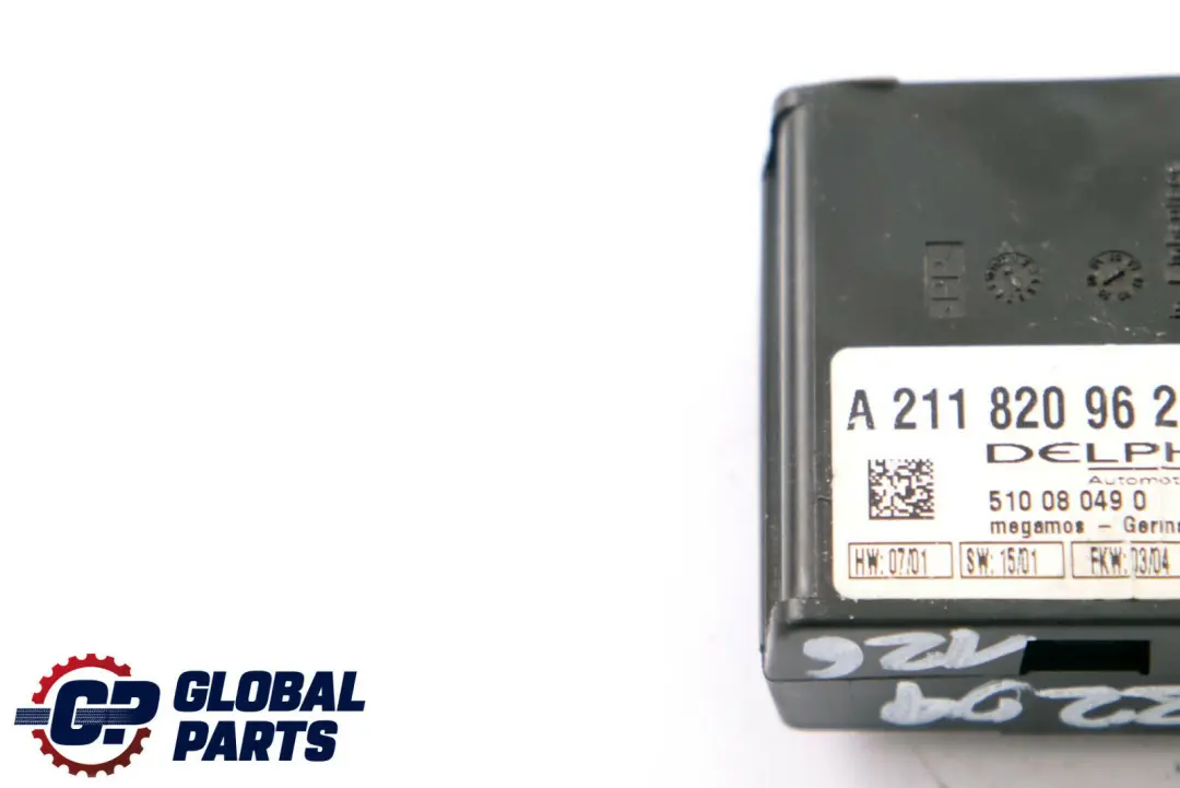 Mercedes-Benz C E Class W203 W211 Alarm Anti Theft System Control Module Unit to with Part number A2118209126 Mercedes-Benz C E Class W203 W211 Alarm Anti Theft System Control Module Unit - SKU A2118209126 - Part number A2118209126