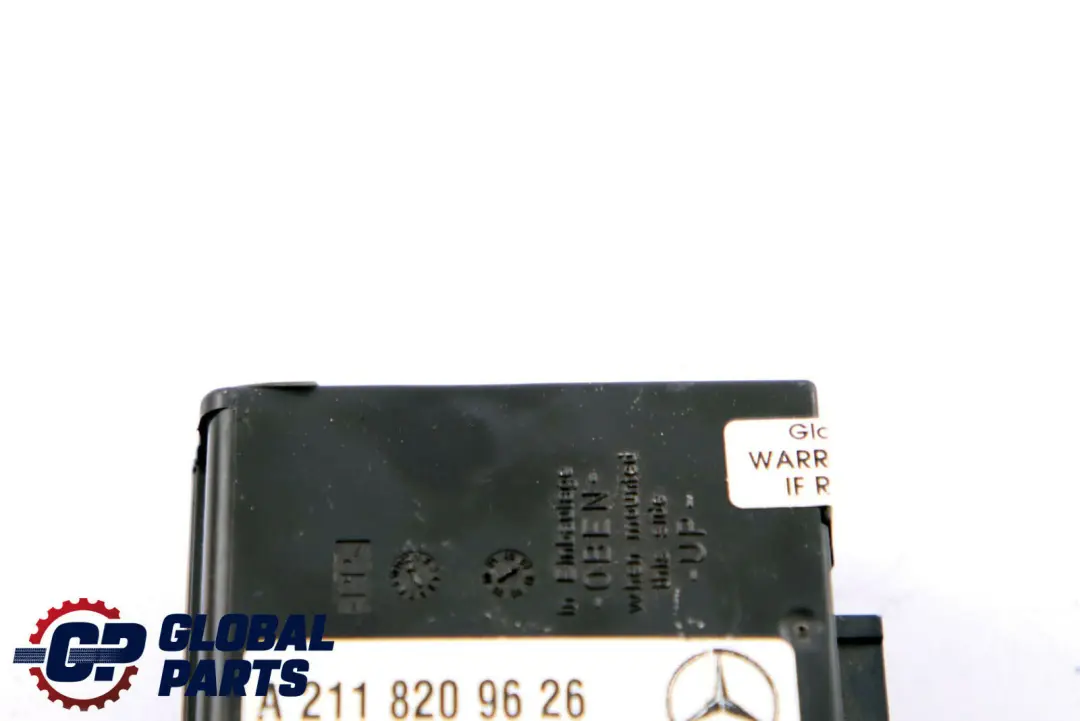 Mercedes-Benz C E Classe W203 W211 Allarme Anti Rimorchiatura Centralina ECU per con numero di parte A2118209126 Mercedes-Benz C E Classe W203 W211 Allarme Anti Rimorchiatura Centralina ECU - SKU A2118209126 - Numero di parte A2118209126