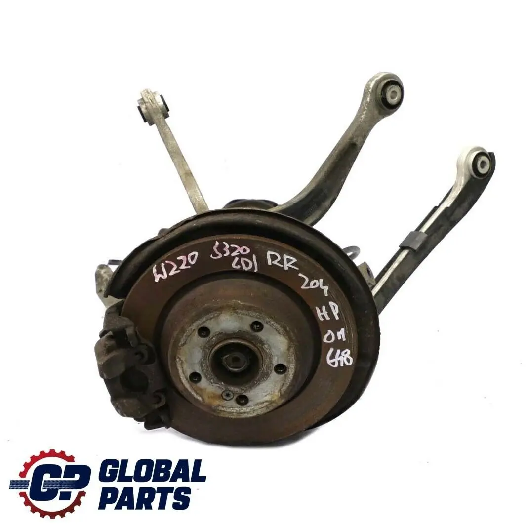 Mercedes S Klasse W220 S320 CDI 204 PS Schwenklager Bremssattel Hinten Rechts - SKU A2203509008 - Teilenummer A2203509008