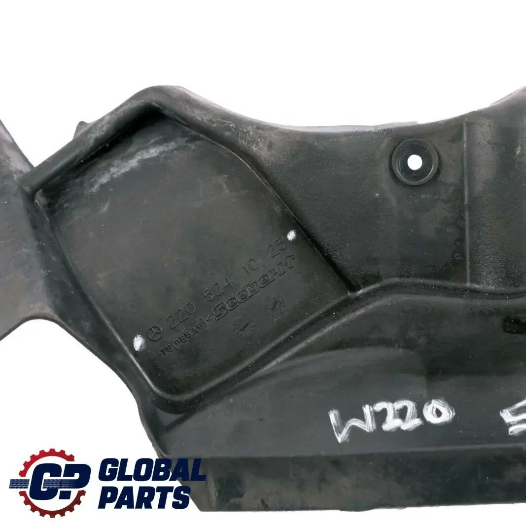 Mercedes CL S C215 W220 Panel aislamiento acústico izquierdo compartimento motor - SKU A2205241025 - Número de pieza A2205241025