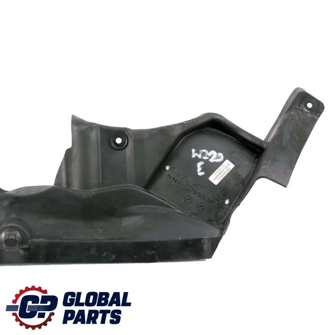 Mercedes CL S C215 W220 Motor Schallisolierung Abdeckung Rechts - SKU A2205241125 - Teilenummer A2205241125