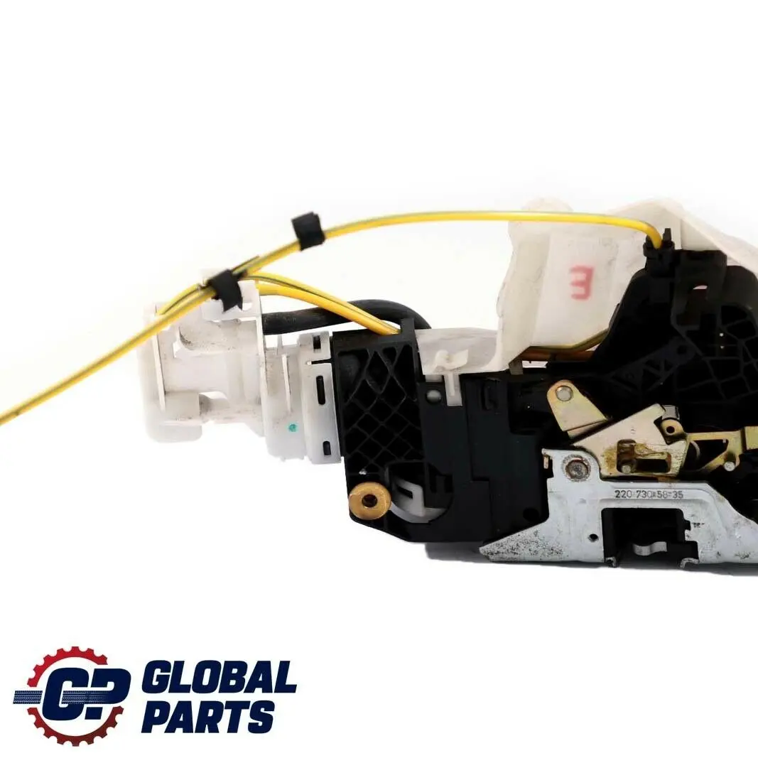 Door Lock Latch Mechanism Actuator Right O/S A2207305835 to Mercedes W220 Rear with Part number A2207306435 Mercedes W220 Rear Door Lock Latch Mechanism Actuator Right O/S A2207305835 - SKU A2207306435 - Part number A2207306435