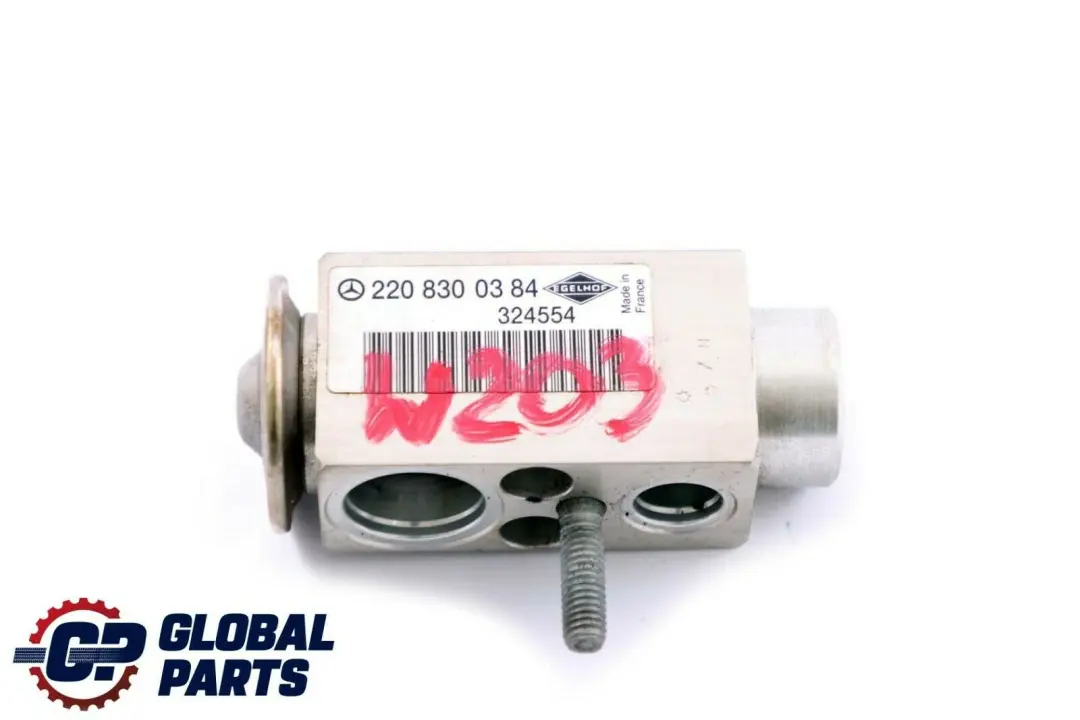 Mercedes-Benz C S W203 W215 W220 Air Conditioning Expansion Valve to with Part number A2208300384 Mercedes-Benz C S W203 W215 W220 Air Conditioning Expansion Valve - SKU A2208300384 - Part number A2208300384