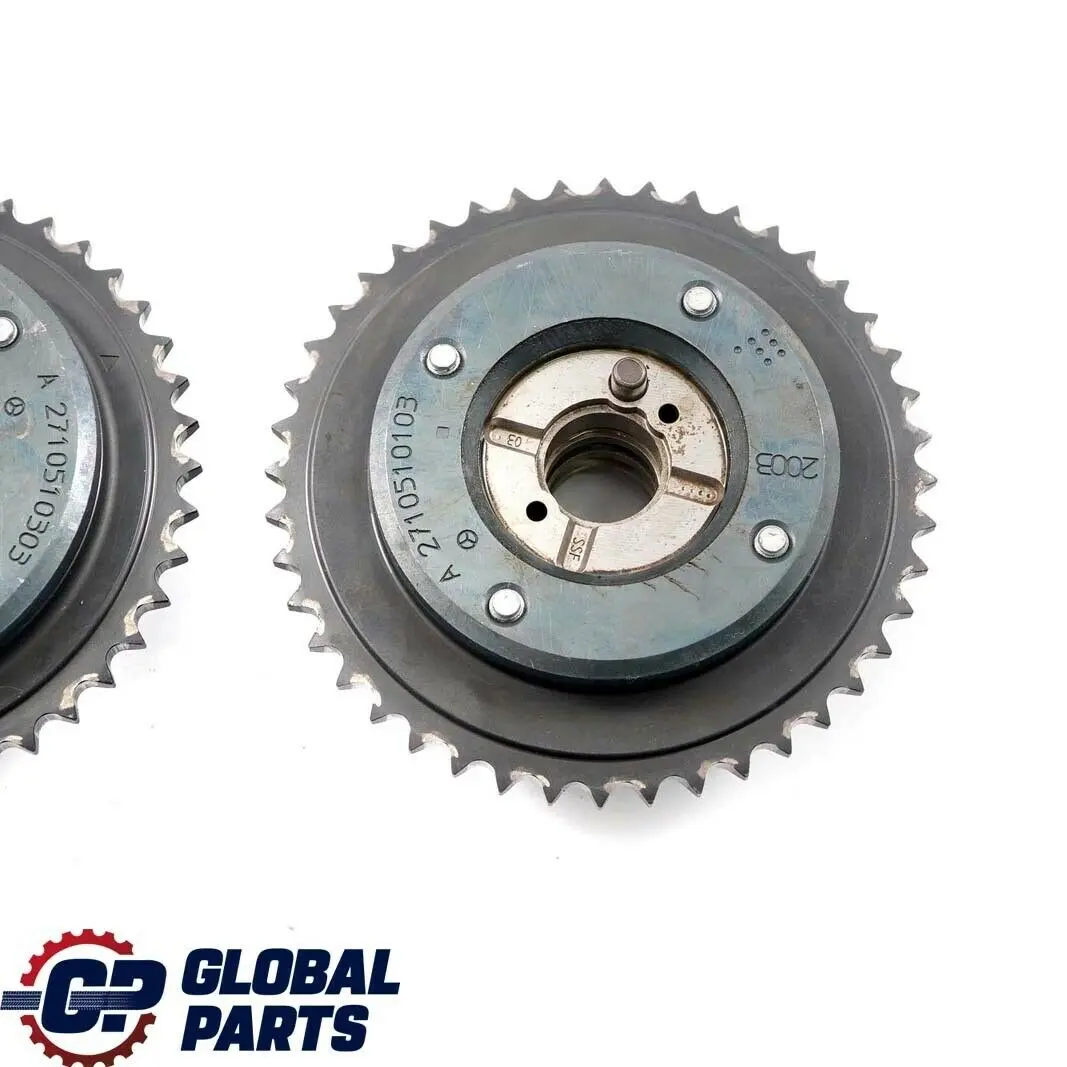 Mercedes W203 C209 W211 M271 Inlet Outlet Camshaft Adjuster Actuator Set - SKU A2710500947 - Part number A2710500947