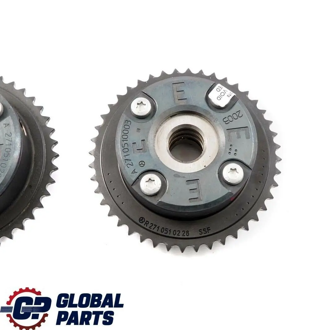 Mercedes W203 C209 W211 M271 Inlet Outlet Camshaft Adjuster Actuator Set - SKU A2710500947 - Part number A2710500947
