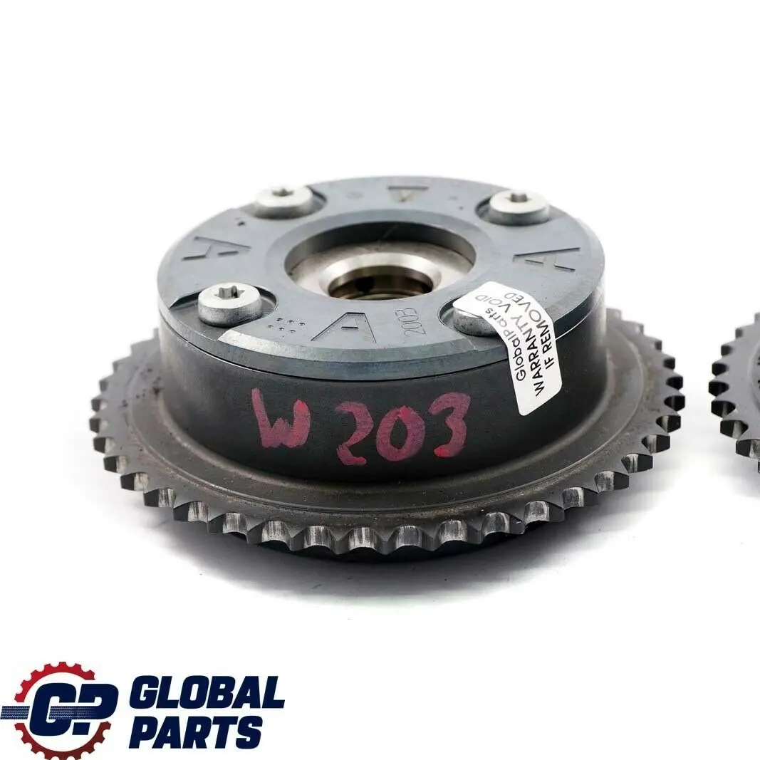 M271 Inlet Outlet Camshaft Adjuster Actuator Set to Mercedes W203 C209 W211 with Part number A2710500947 Mercedes W203 C209 W211 M271 Inlet Outlet Camshaft Adjuster Actuator Set - SKU A2710500947 - Part number A2710500947