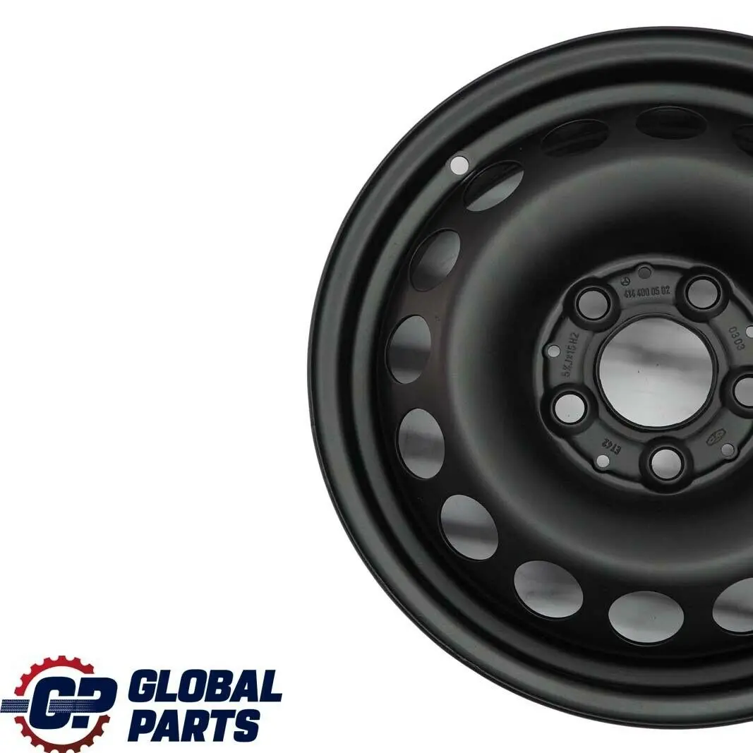 Mercedes-Benz Vaneo W414 Stahlfelgen Stahl Felge 15" 5,5J ET:42 für mit Teilenummer A4144000502 Mercedes-Benz Vaneo W414 Stahlfelgen Stahl Felge 15" 5,5J ET:42 - SKU A4144000502-1 - Teilenummer A4144000502