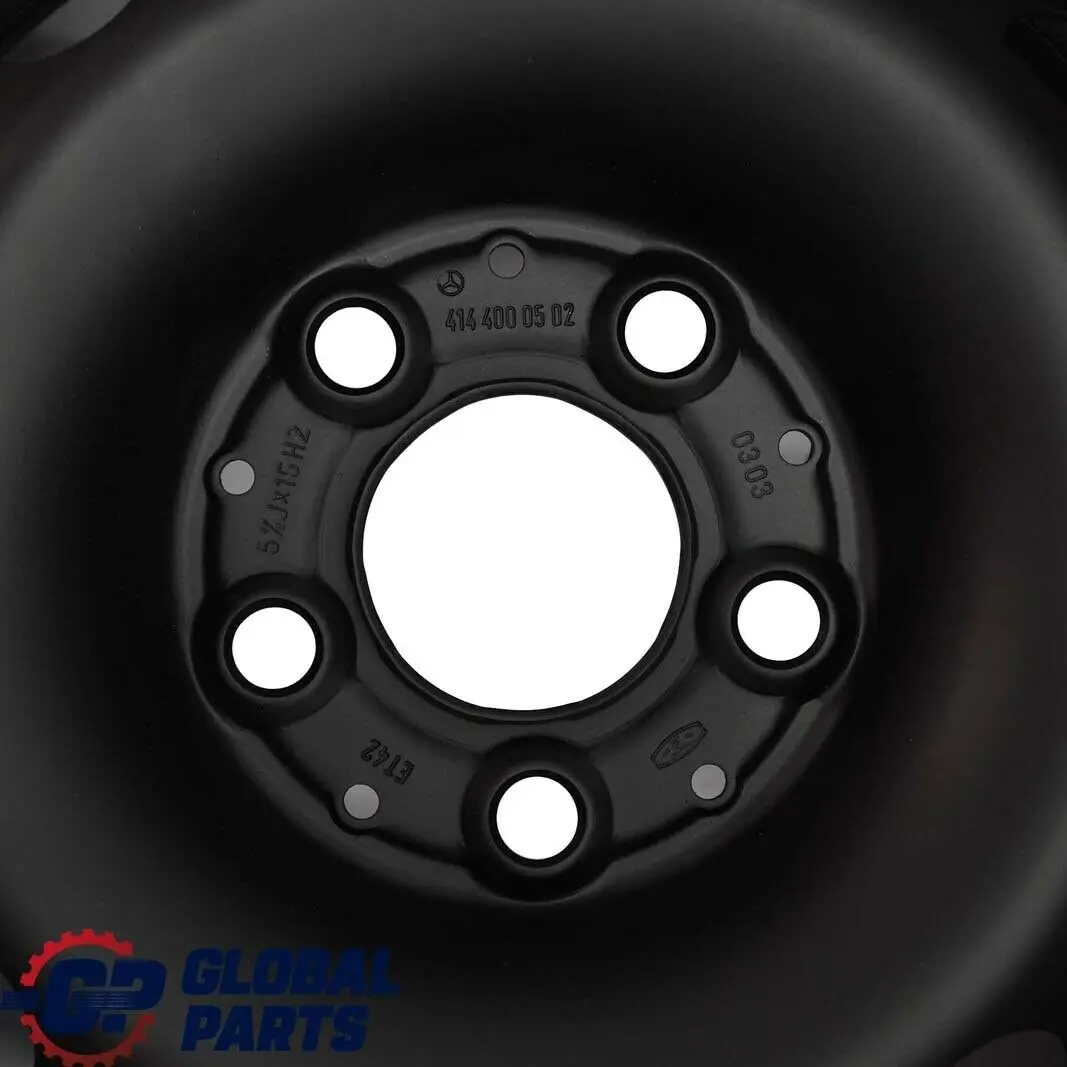 Mercedes-Benz Vaneo W414 Steel Rim Wheel 15" 5,5J ET:42 to with Part number A4144000502 Mercedes-Benz Vaneo W414 Steel Rim Wheel 15" 5,5J ET:42 - SKU A4144000502-1 - Part number A4144000502