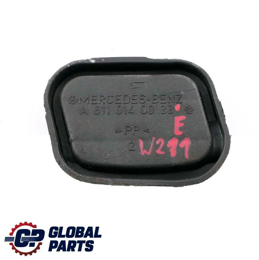 Mercedes-Benz C E W203 W211 Engine Oil Sump Cover Trim Cap Lid to with Part number A6110140033 Mercedes-Benz C E W203 W211 Engine Oil Sump Cover Trim Cap Lid - SKU A6110140033 - Part number A6110140033