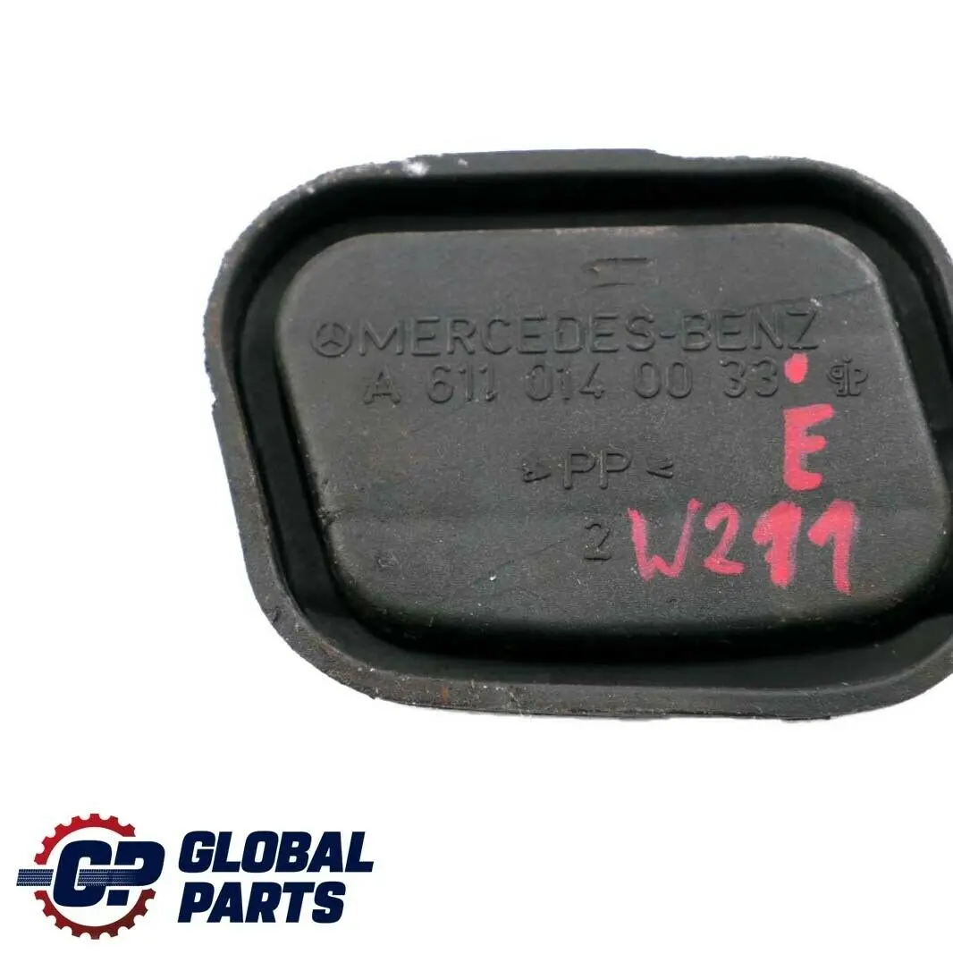 Mercedes-Benz C E W203 W211 Engine Oil Sump Cover Trim Cap Lid to with Part number A6110140033 Mercedes-Benz C E W203 W211 Engine Oil Sump Cover Trim Cap Lid - SKU A6110140033 - Part number A6110140033