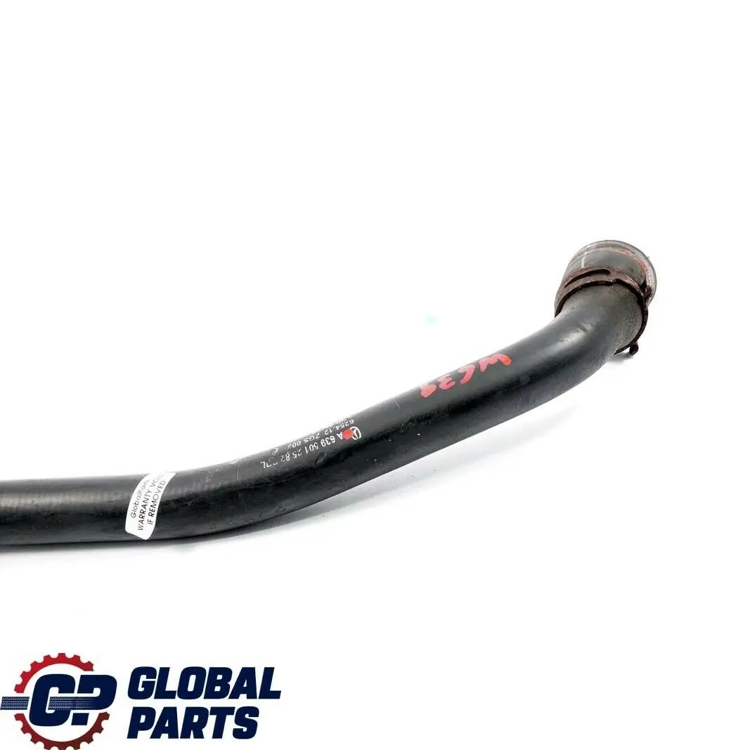 Mercedes Vito W639 Hose Expansion Tank Radiator Pipe Line - SKU A6395012582 - Part number A6395012582