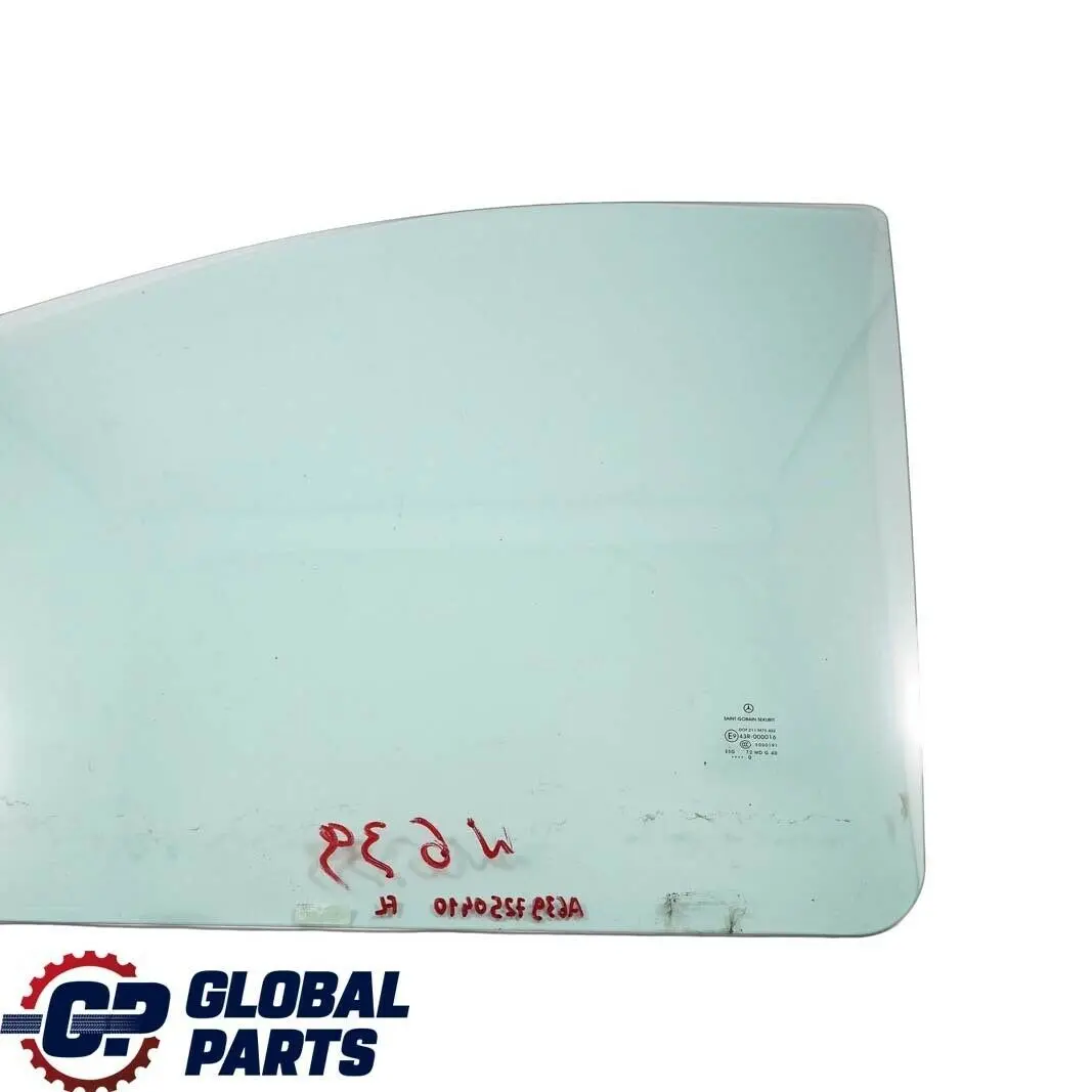  Mercedes-Benz Vito W639 Vitrage avant gauche vert AS2 - SKU A6397250410 - Numéro de pièce A6397250410