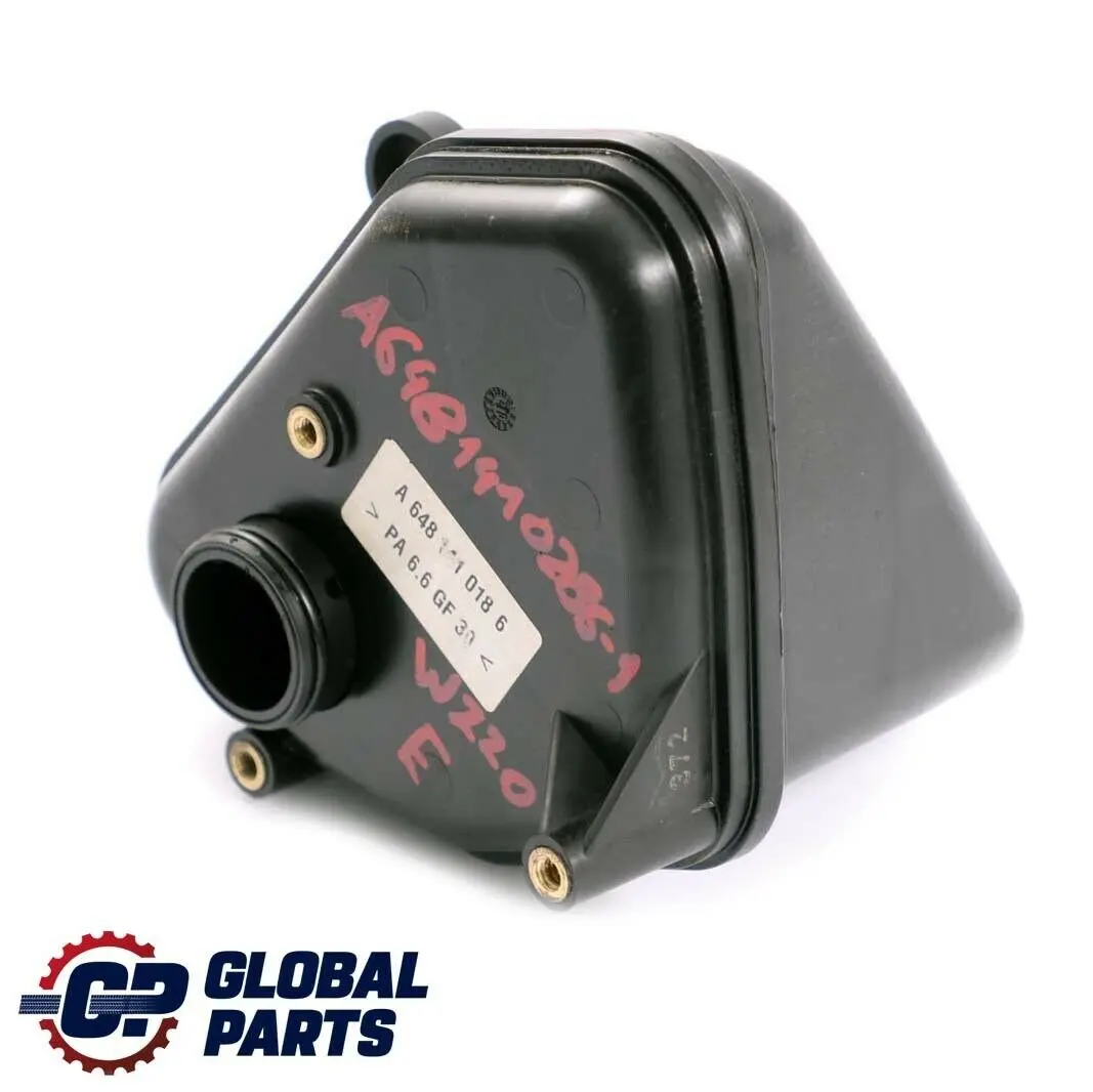 Behälter Dämpfer Ladeluftleitung A6481410186 für Mercedes W211 W220 320 CDI mit Teilenummer A6481410286 Mercedes W211 W220 320 CDI Behälter Dämpfer Ladeluftleitung A6481410186 - SKU A6481410286 - Teilenummer A6481410286
