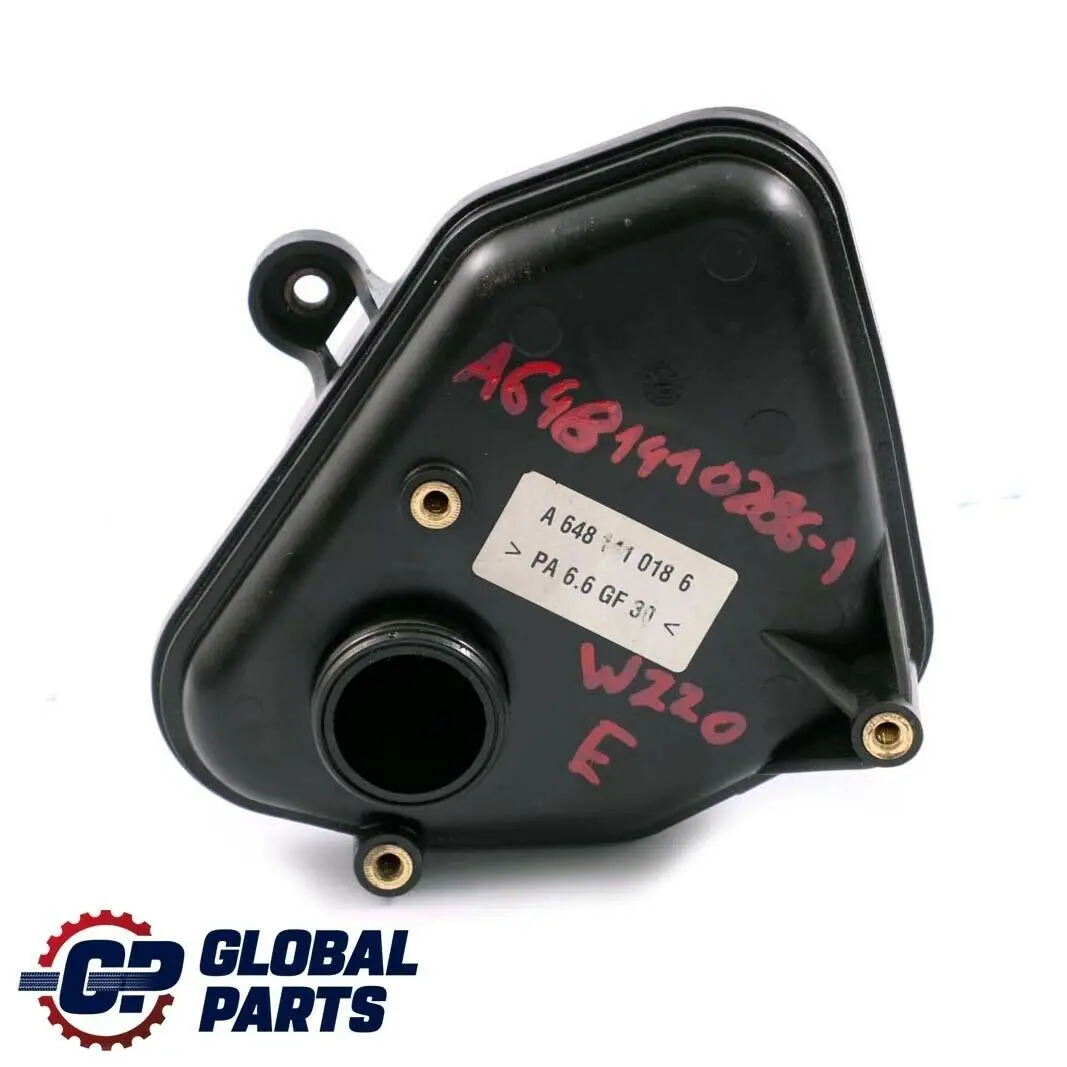 Behälter Dämpfer Ladeluftleitung A6481410186 für Mercedes W211 W220 320 CDI mit Teilenummer A6481410286 Mercedes W211 W220 320 CDI Behälter Dämpfer Ladeluftleitung A6481410186 - SKU A6481410286 - Teilenummer A6481410286