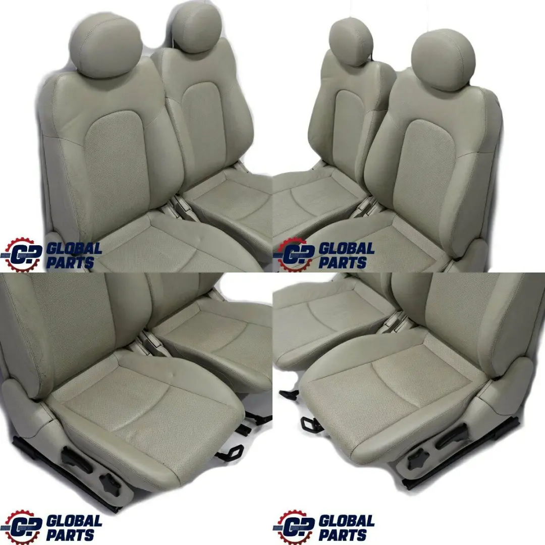 Mercedes-Benz CLC-Class W203 Coupe Beige Leather Interior Seats Front Rear to with Part number CL203 Mercedes-Benz CLC-Class W203 Coupe Beige Leather Interior Seats Front Rear - SKU CLC CL203 Seats - Part number CL203