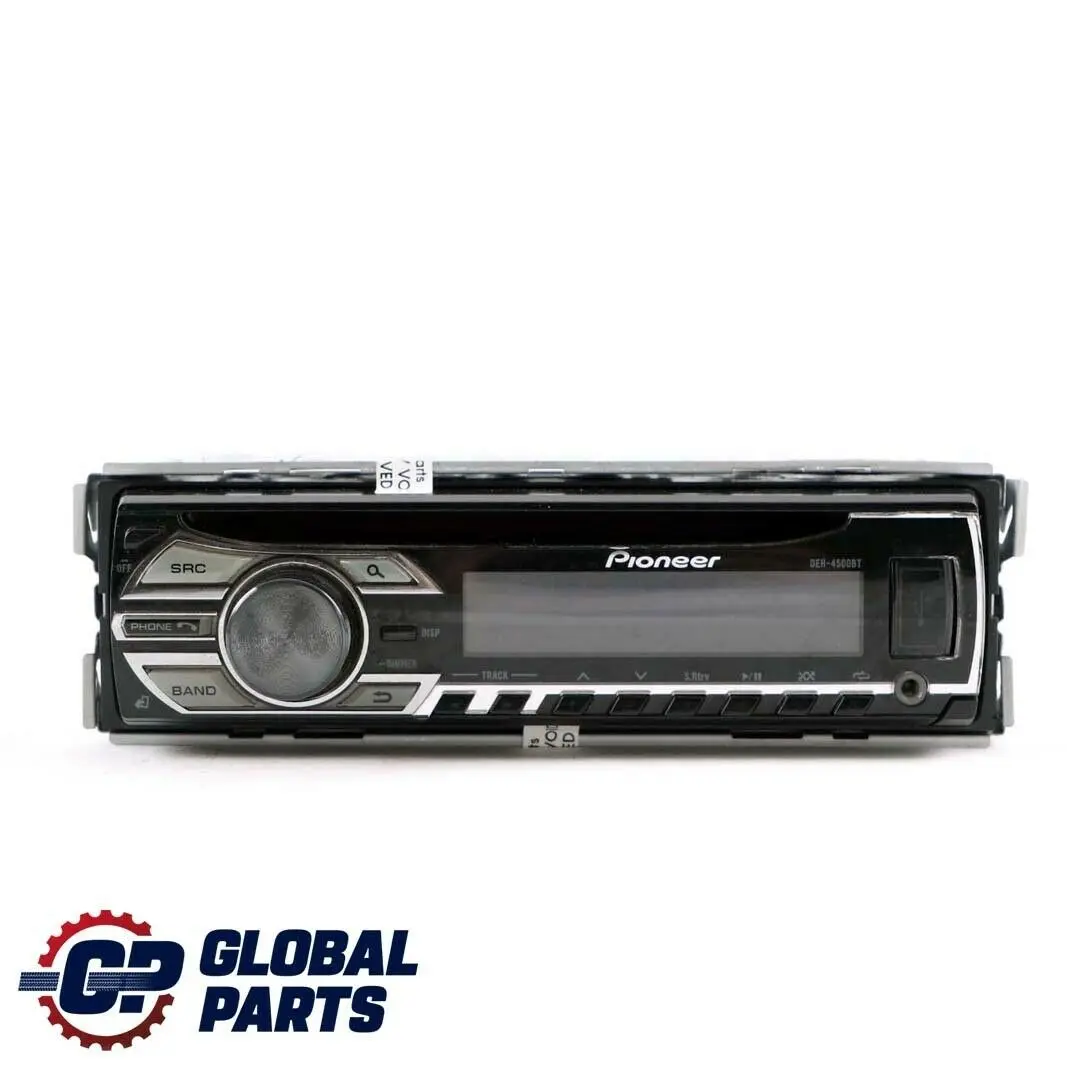 Genuine Pioneer Bluetooth USB AUX Audio Player 1 DIN to with Part number DEH-4500BT Genuine Pioneer Bluetooth USB AUX Audio Player 1 DIN - SKU DEH-4500BT - Part number DEH-4500BT