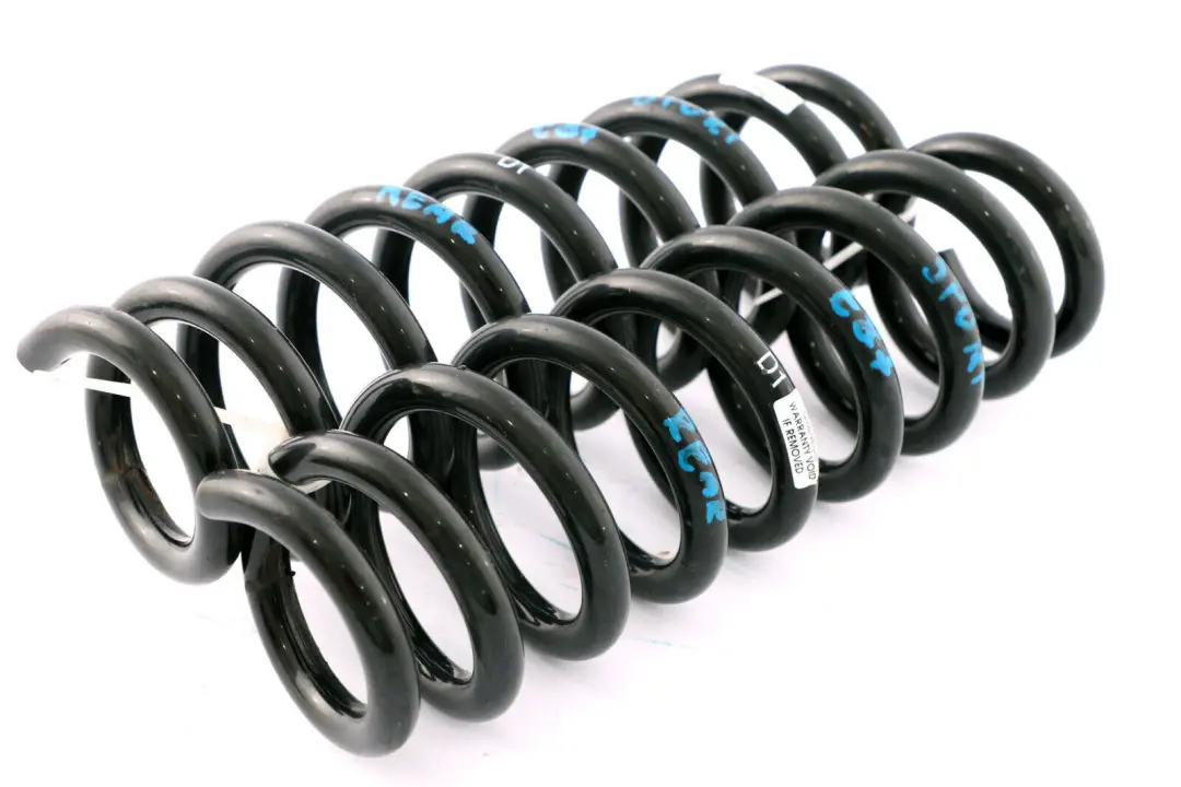 Left Right Sport Coil Spring Set D1 N/O/S to BMW E87 E87N LCI Rear with Part number E87 D1 BMW E87 E87N LCI Rear Left Right Sport Coil Spring Set D1 N/O/S - SKU E87-D1 - Part number E87 D1