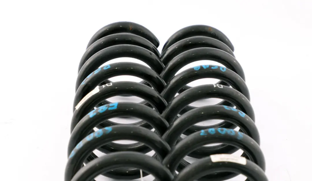 Left Right Sport Coil Spring Set D1 N/O/S to BMW E87 E87N LCI Rear with Part number E87 D1 BMW E87 E87N LCI Rear Left Right Sport Coil Spring Set D1 N/O/S - SKU E87-D1 - Part number E87 D1