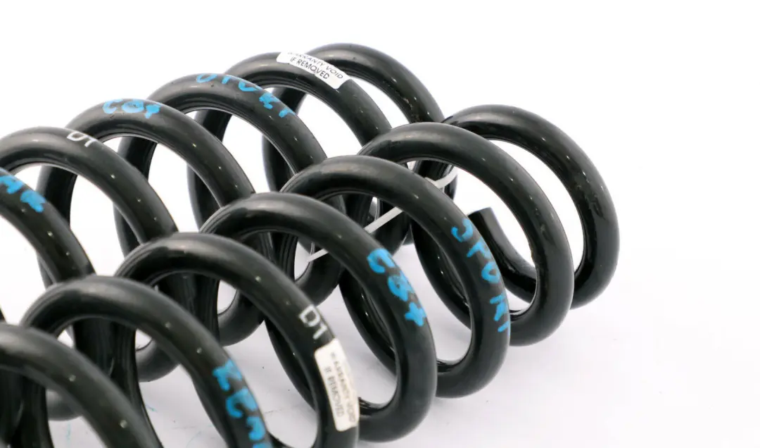 Left Right Sport Coil Spring Set D1 N/O/S to BMW E87 E87N LCI Rear with Part number E87 D1 BMW E87 E87N LCI Rear Left Right Sport Coil Spring Set D1 N/O/S - SKU E87-D1 - Part number E87 D1