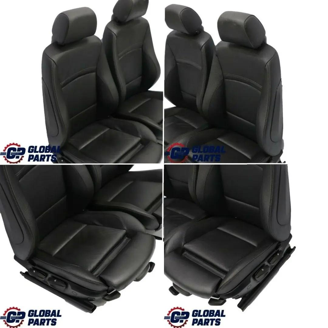 BMW M SPORT Sitz Sitzheizung Sportsitze Schwarz Leder Sitze Vorne Hinten - SKU E90 LCI M SPORT Black Leather Seats-1 - Teilenummer E90 LCI