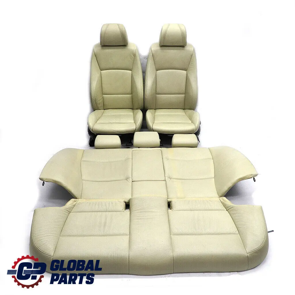 Lemon Leather Interior Seats with Airbag and Door Cards to BMW Saloon M Sport with Part number E90 BMW Saloon M Sport Lemon Leather Interior Seats with Airbag and Door Cards - SKU E90 M Sport Seats Lemon Leather - Part number E90