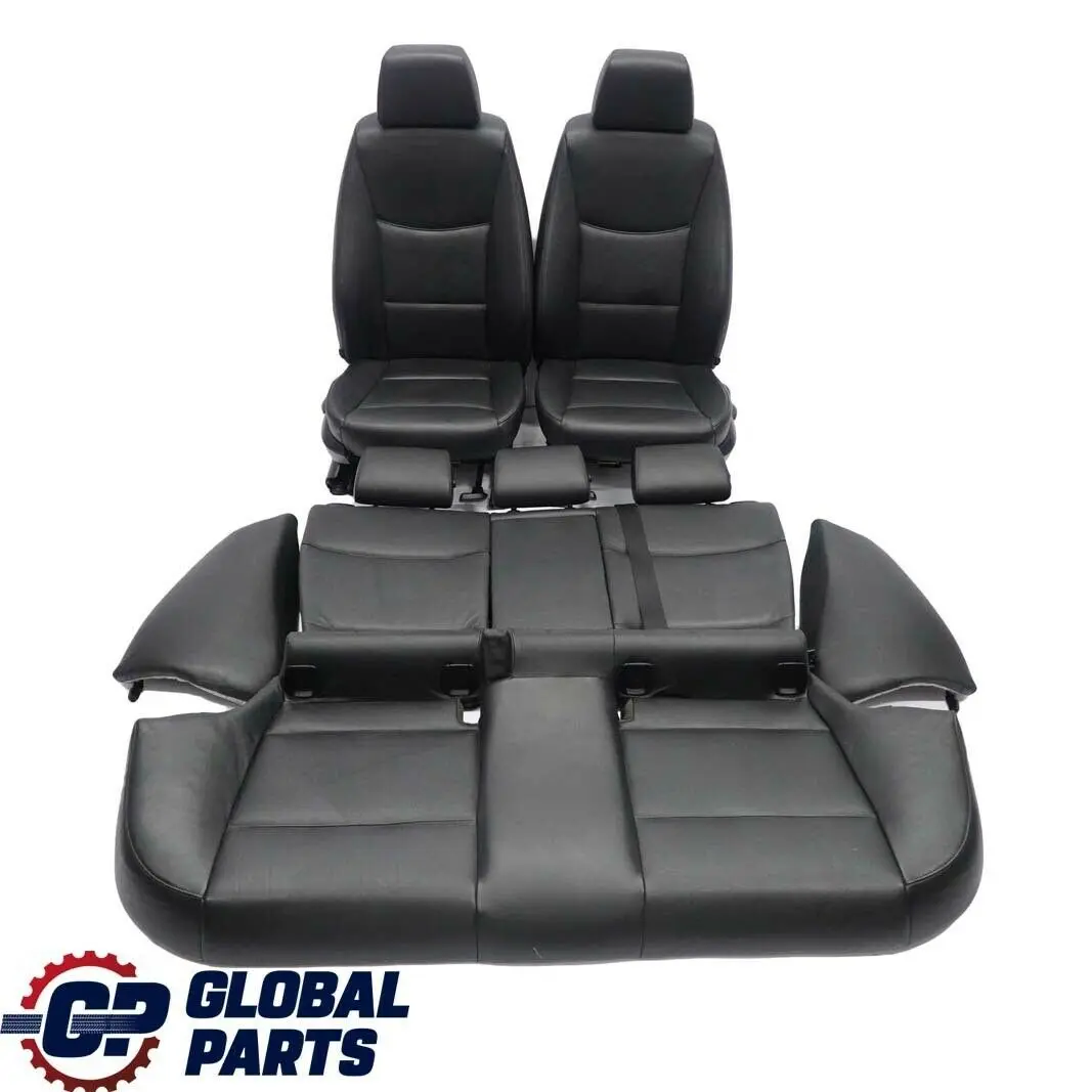 Schwarz Leder Innensitze Sitze Innen OHNE Türverkleidung für BMW 3 er Black mit Teilenummer E91 BMW 3 er Black Schwarz Leder Innensitze Sitze Innen OHNE Türverkleidung - SKU E91 Black Leather Seats - Teilenummer E91