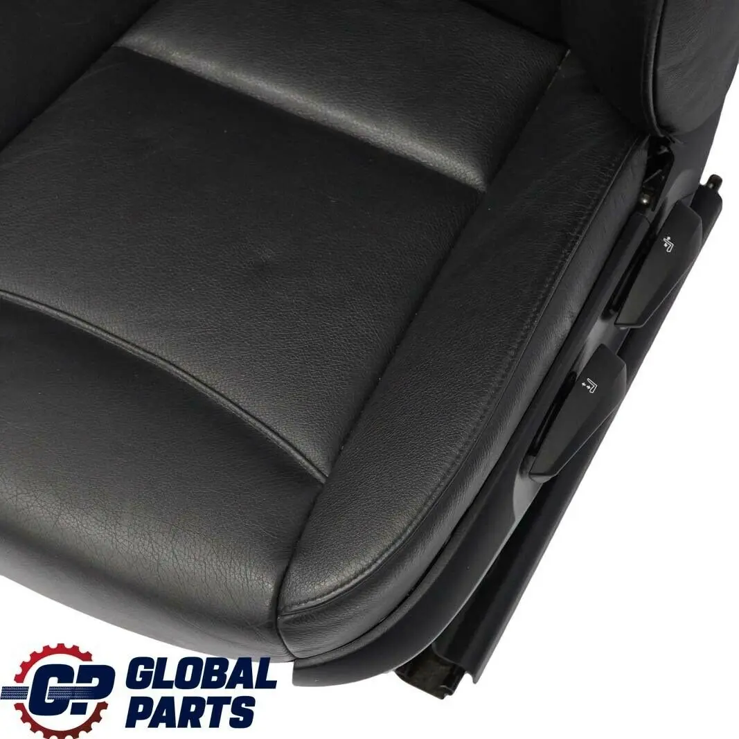BMW 3 er Black Schwarz Leder Innensitze Sitze Innen OHNE Türverkleidung - SKU E91 Black Leather Seats - Teilenummer E91