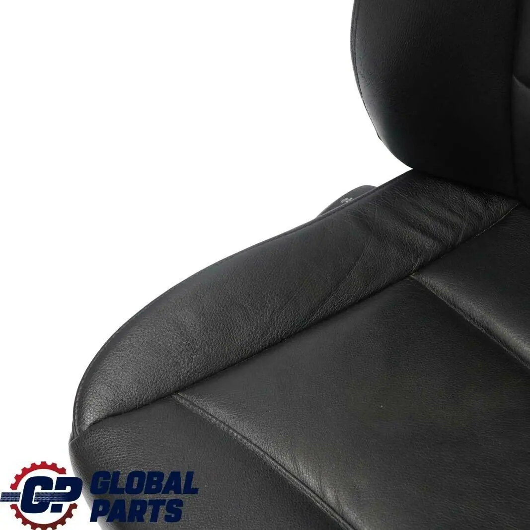 BMW 3 er Black Schwarz Leder Innensitze Sitze Innen OHNE Türverkleidung - SKU E91 Black Leather Seats - Teilenummer E91