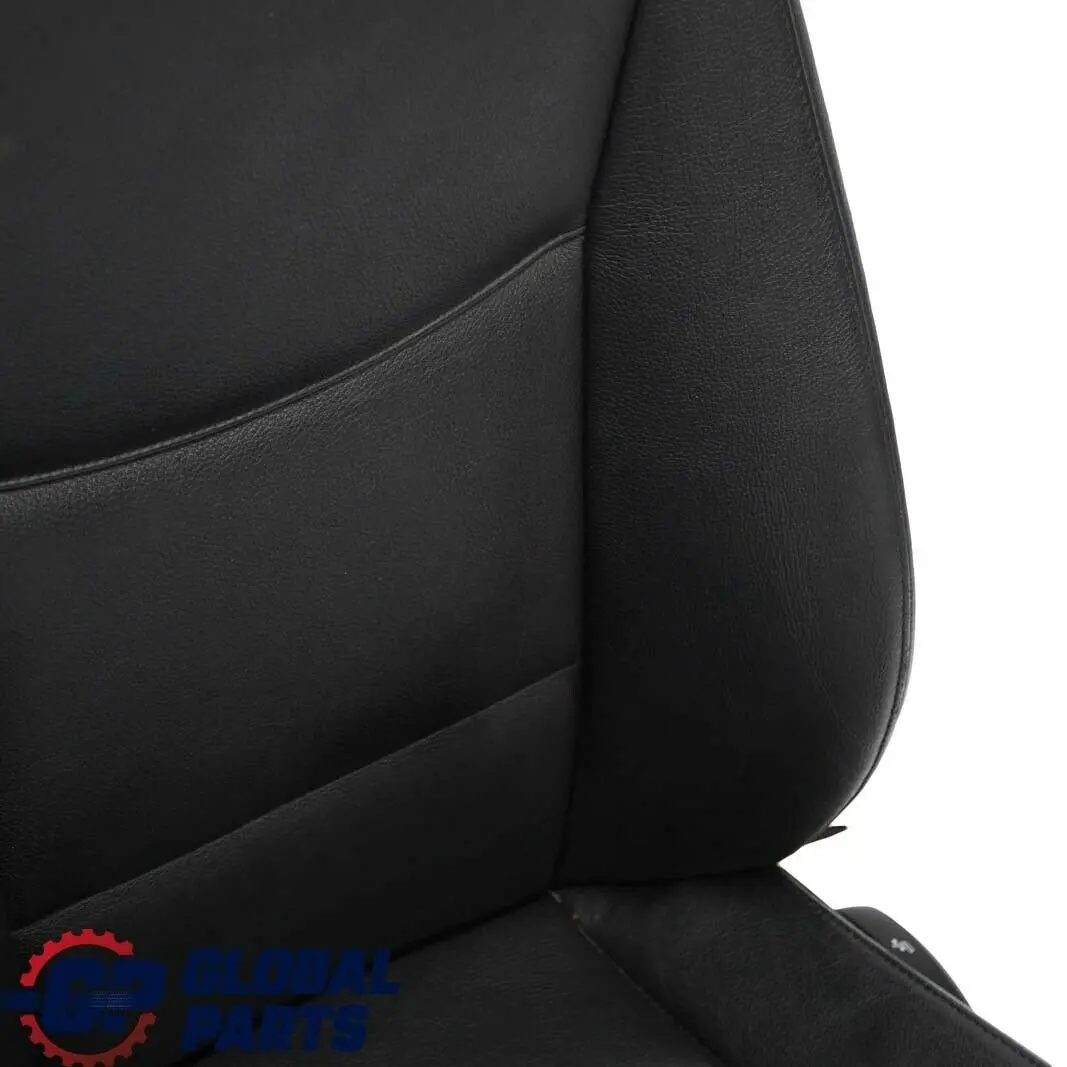 BMW 3 er Black Schwarz Leder Innensitze Sitze Innen OHNE Türverkleidung - SKU E91 Black Leather Seats - Teilenummer E91