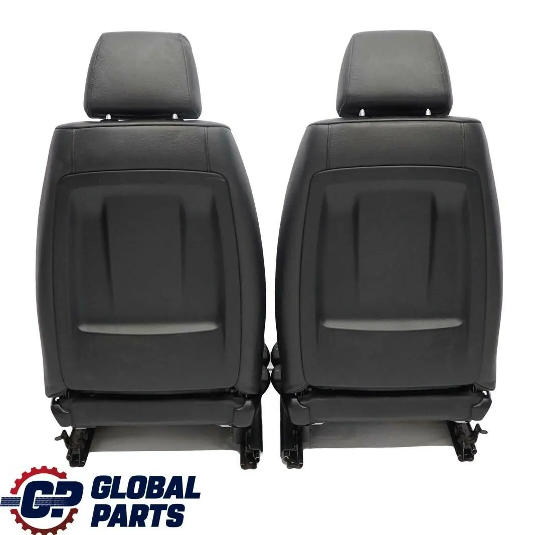 BMW Touring Black Leather Interior Seats with Airbag and Door Cards - SKU E91 Black Leather Seats - Part number E91