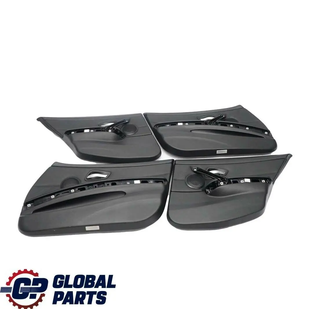 BMW 3 er Black Schwarz Leder Innensitze Sitze Innen OHNE Türverkleidung - SKU E91 Black Leather Seats - Teilenummer E91