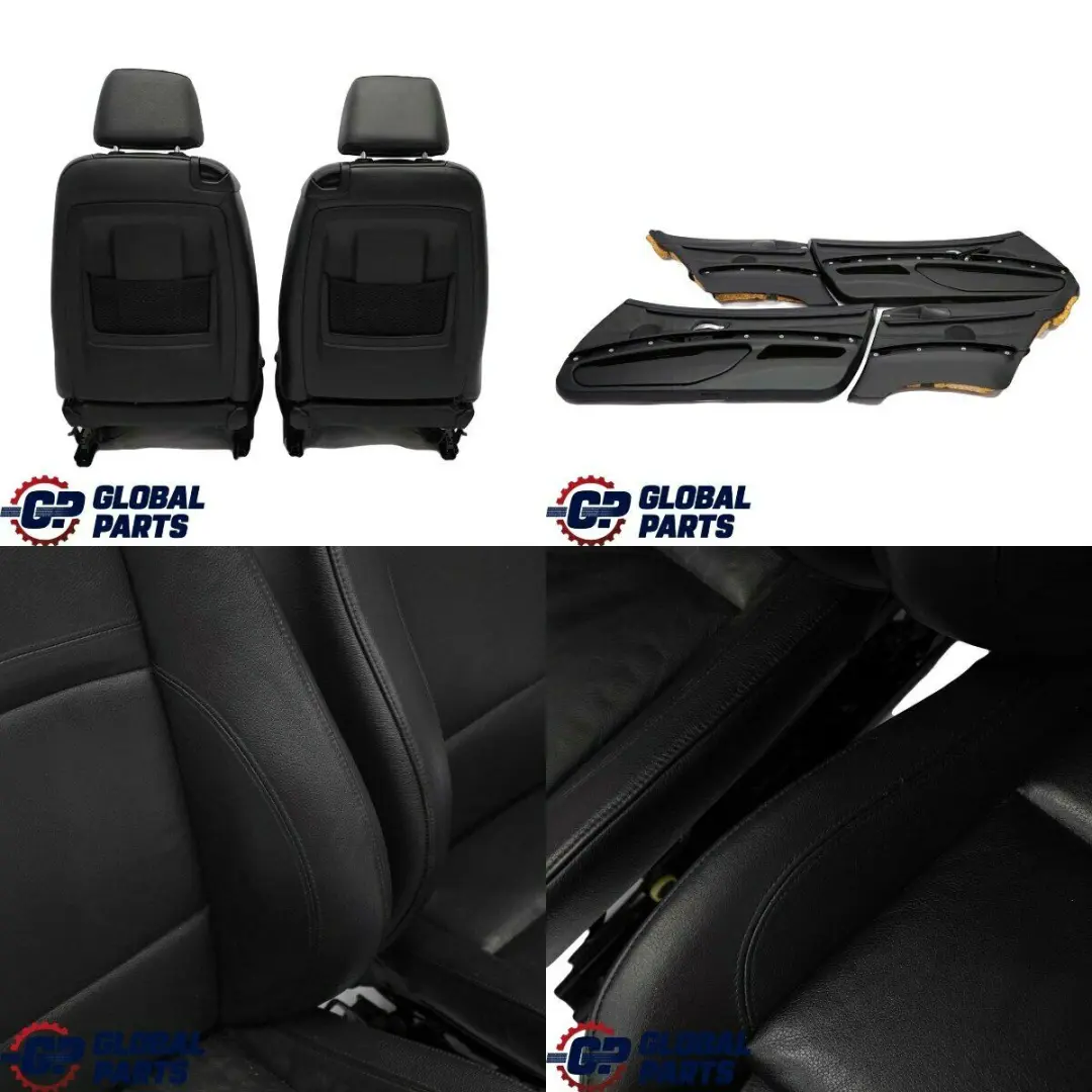 Fotel kanapa skóra grzane SPORT do BMW Coupe o numerze E92 BMW Coupe Fotel kanapa skóra grzane SPORT - SKU E92 Black Leather Seats - Numer Części E92