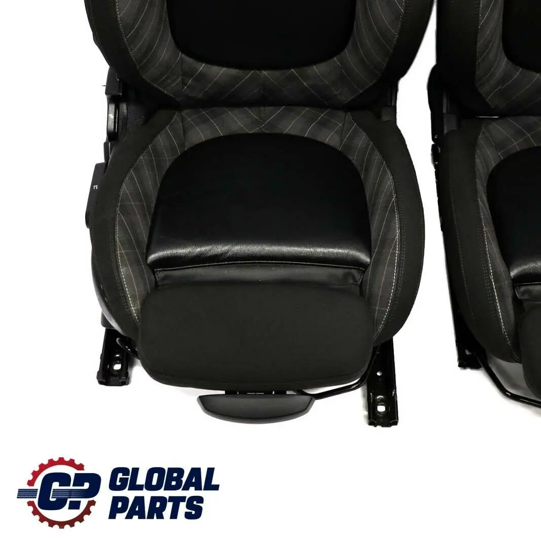 BMW Mini Cooper One Fabric Cloth / Leather Interior Sport Seats Carbon Black - SKU F55 Fabric / Leather Sport Seats (FYE1) - Part number F55